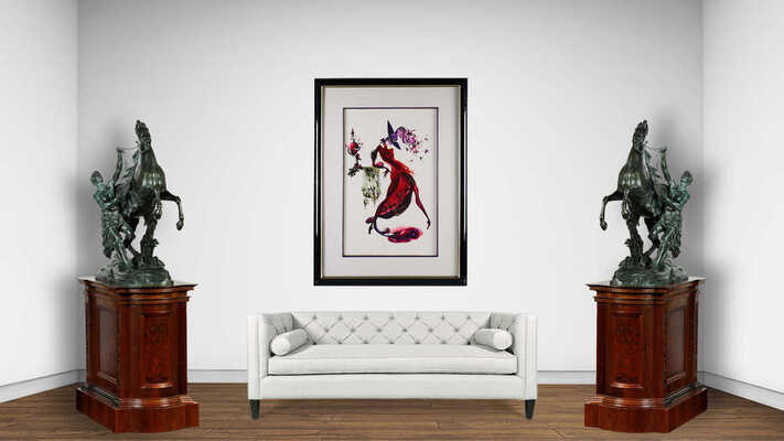 Брюн Лейла Анушавановна. Из цикла «Просцениум», № 3